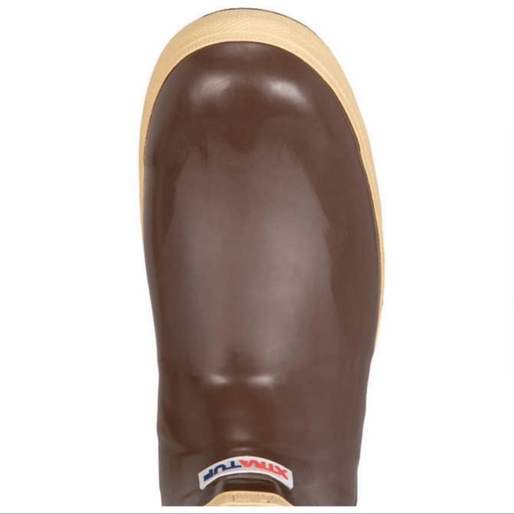 XTRATUF Men's 6" Legacy Ankle Deck Boot, Brown (size : 10) - Picture 6 of 8